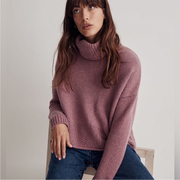 Madewell Sadler Turtleneck Sweater size 1x NWT‎ - Picture 1 of 8